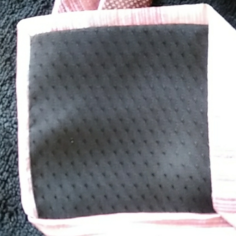 Marco Biella pink & black, 100% silk tie - Picture 2 of 6